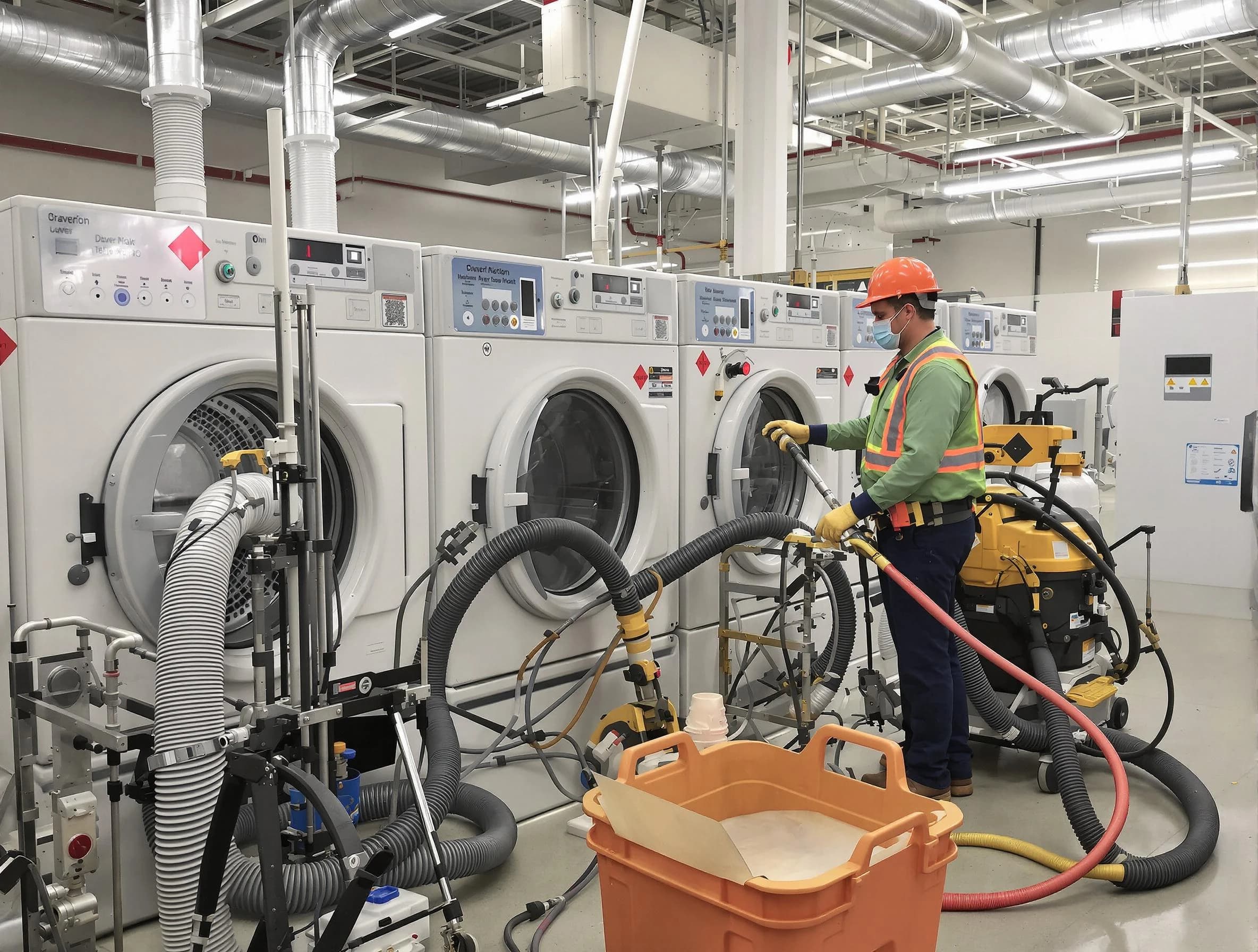 Commercial-grade dryer vent cleaning by Mount Pleasant Dryer Vent Cleaning in Mount Pleasant