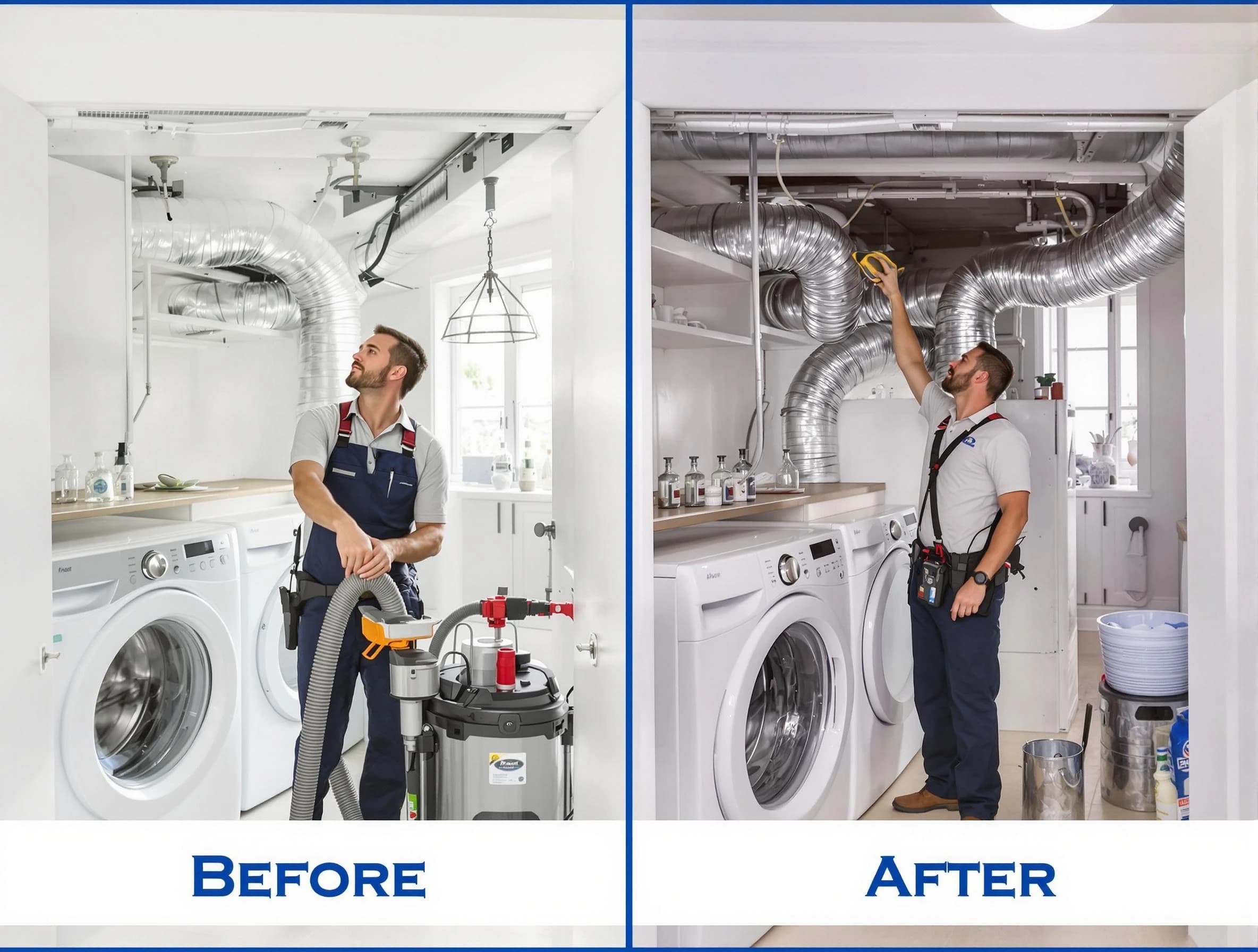 Expert gas dryer vent cleaning by Mount Pleasant Dryer Vent Cleaning in Mount Pleasant